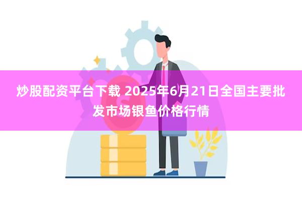 炒股配资平台下载 2025年6月21日全国主要批发市场银鱼价格行情