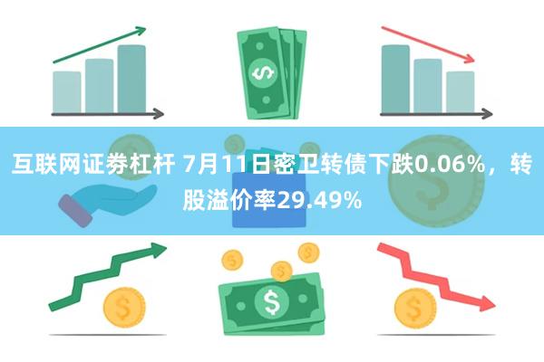 互联网证劵杠杆 7月11日密卫转债下跌0.06%，转股溢价率29.49%