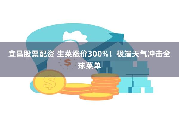 宜昌股票配资 生菜涨价300%！极端天气冲击全球菜单