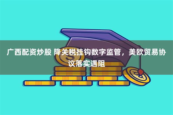 广西配资炒股 降关税挂钩数字监管,美欧贸易协议落实遇阻